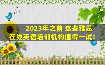 2023年之前 这些雅思在线英语培训机构值得一试！